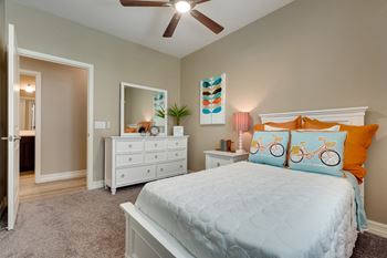 Ceiling fans in living room & all bedrooms